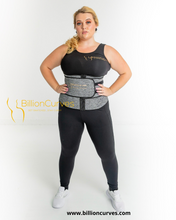 Load image into Gallery viewer, Diva Slimming Waist Trainer Sweat Belt - Postpartum Belt and Waist Trainer
