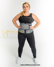 Charger l&#39;image dans la galerie, Diva Slimming Waist Trainer Sweat Belt - Postpartum Belt and Waist Trainer
