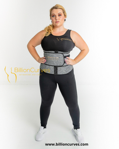 Diva Slimming Waist Trainer Sweat Belt - Postpartum Belt and Waist Trainer