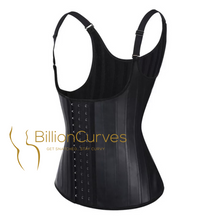Cargar imagen en el visor de la galería, Get Snatched 20 ++ Latex Steel boned Waist Trainer Vest
