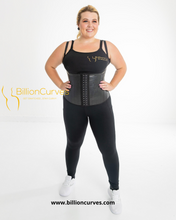Cargar imagen en el visor de la galería, Get Snatched 20 ++ Latex Steel boned Waist Trainer Vest
